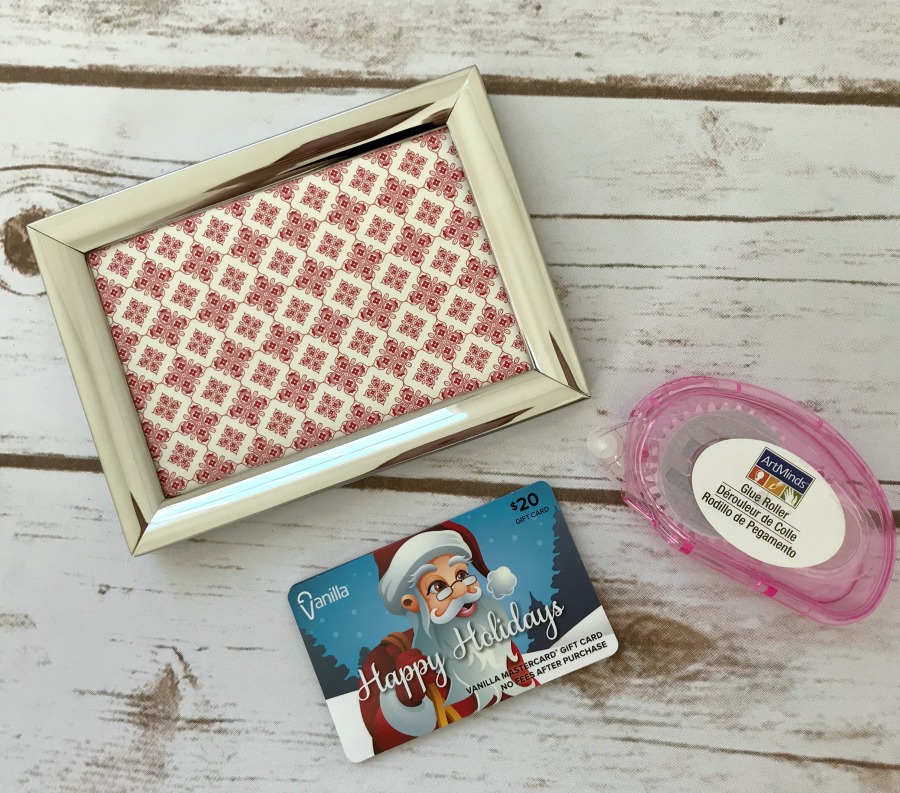 A Cute and Clever Way to Gift a Gift Card. Frame gift card.