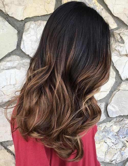 4. Light Brown Ombre