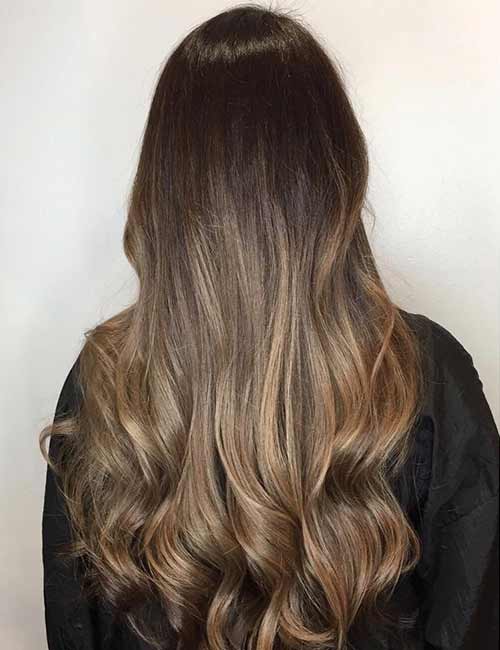 15. Dark To Light Transition Brunette