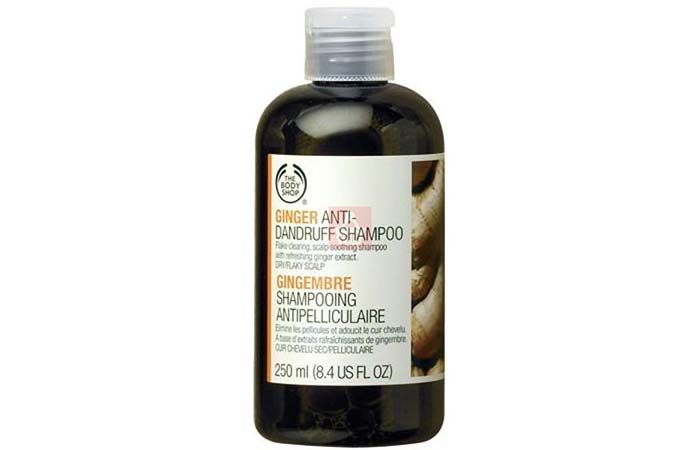 5. The Body Shop Ginger Anti Dandruff Shampoo
