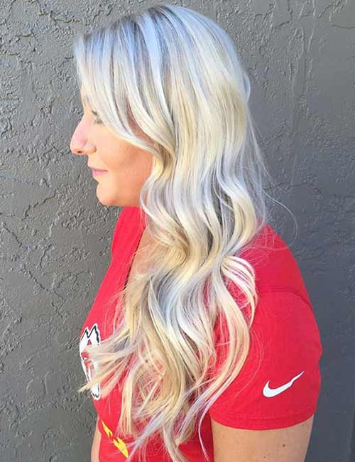 19. Platinum Blonde Locks