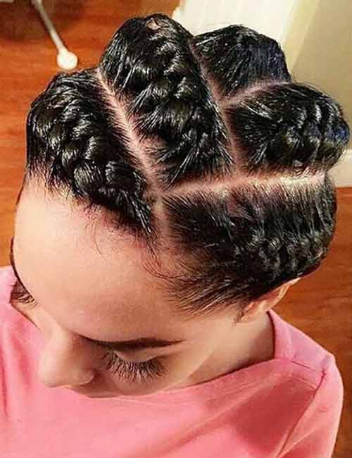 8. Chevron Ghana Braids
