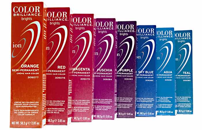 3. Ion Color Brilliance Semi-Permanent Brights Hair Color