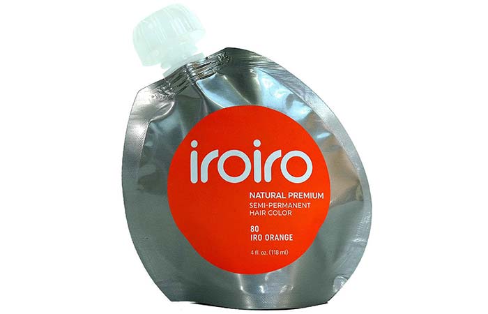 4. Iroiro Premium Natural Semi-Permanent Hair Color