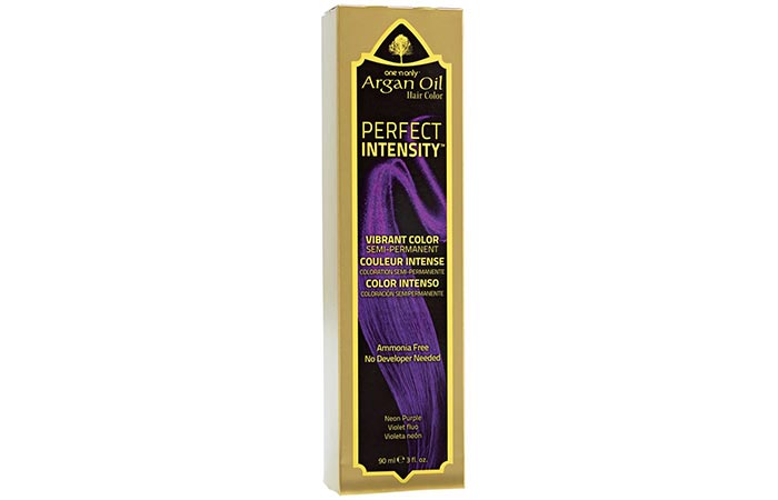 10. One ‘N Only Argan Oil Hair Color Perfect Intensity Semi Permanent Vibrant Color