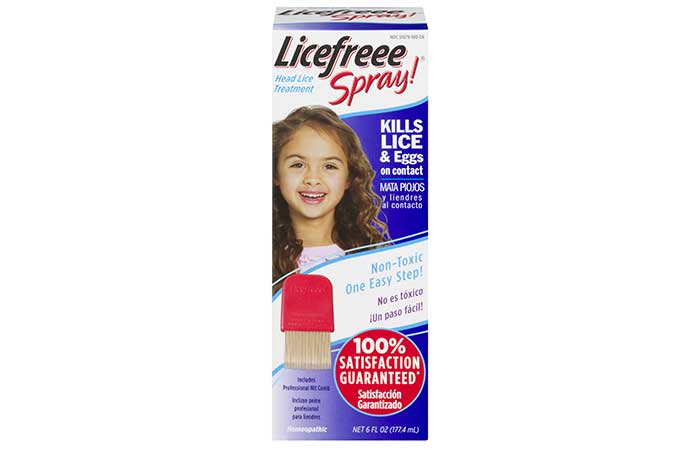 2. Licefreee Spray! Instant Head Lice Treatment