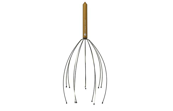 7. Kikkerland Handheld Scalp Massager 