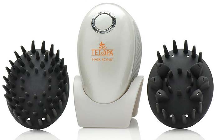 9. Tei Spa Scalp Cleansing And Massaging Tool Hair Sonic System 