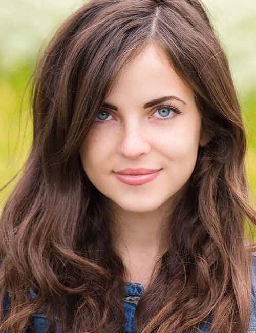 8.Chestnut Brown Hair Color