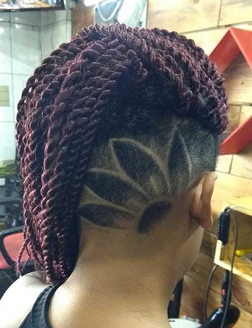  Head Pattern Senegalese Twists
