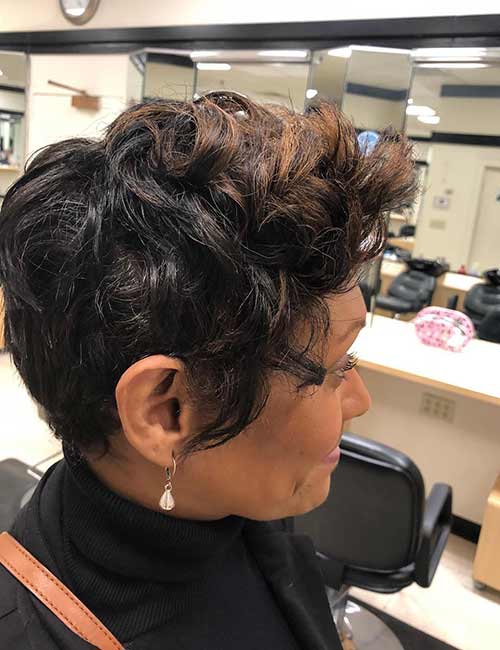  Mohawk Or Puffy Highlights