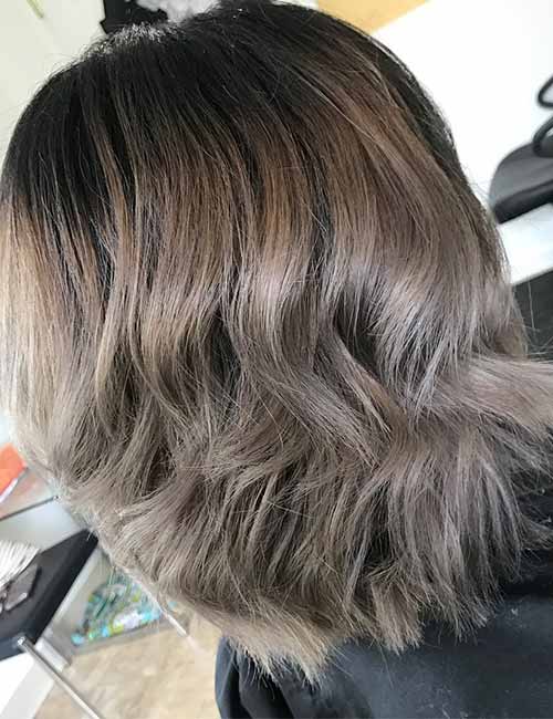 Platinum Brown Highlights