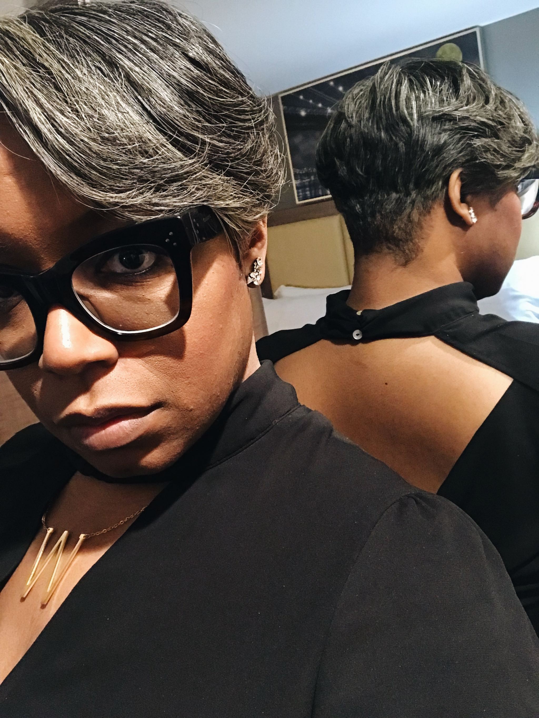 Ty Alexander Gorgeous In Grey New Hair cut