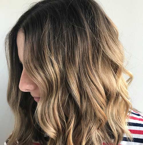 10. Dark To Light Dirty Brown Blonde