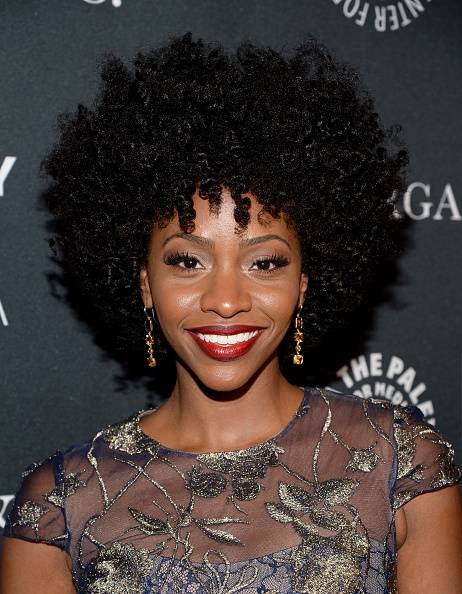 holiday hairstyles big volume teyonah parris