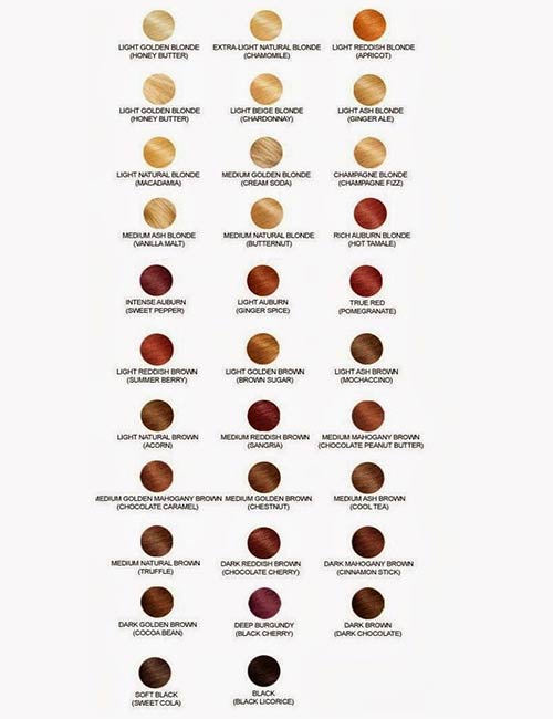 Shades of Blonde And Brunette Hair