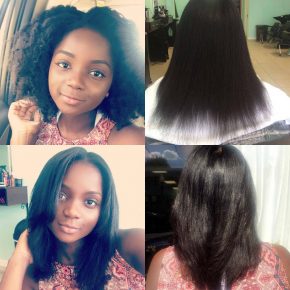 heat trained hair tarah