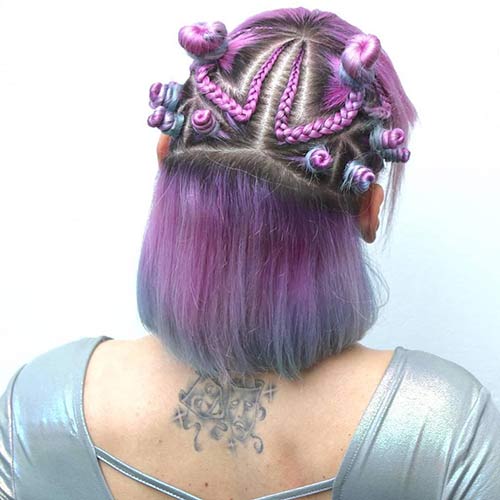 8. Small Bantu Knots