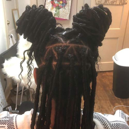 14. Twists And Big Bantu Knots