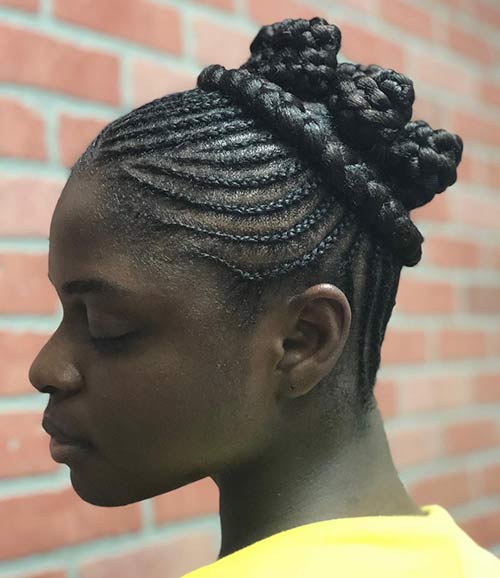 15. Halo Braids And Bantu Knots