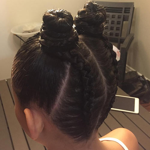 20. Reverse Braided Bantu Knots