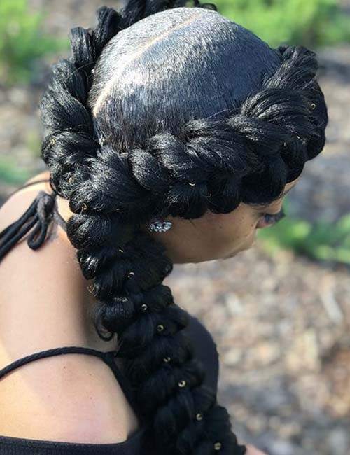 10 Amazing Black Braided Hairstyles Blushery