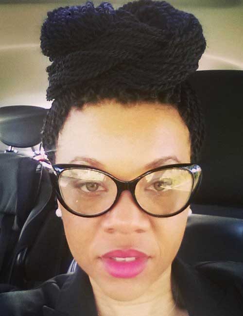 The Front Bun Hair Do