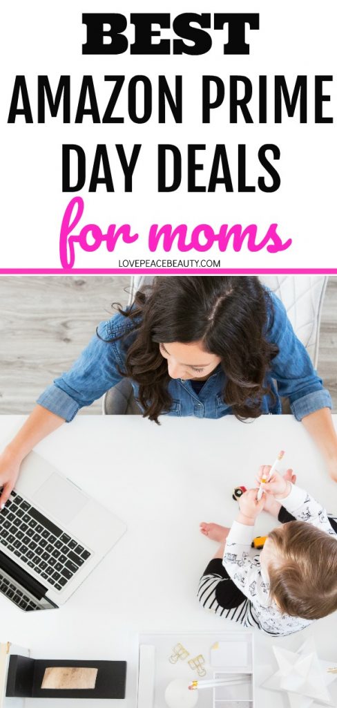 photo optimized for Pinterest with the title "Best Amazon Prime Day 2018 Deals for moms"