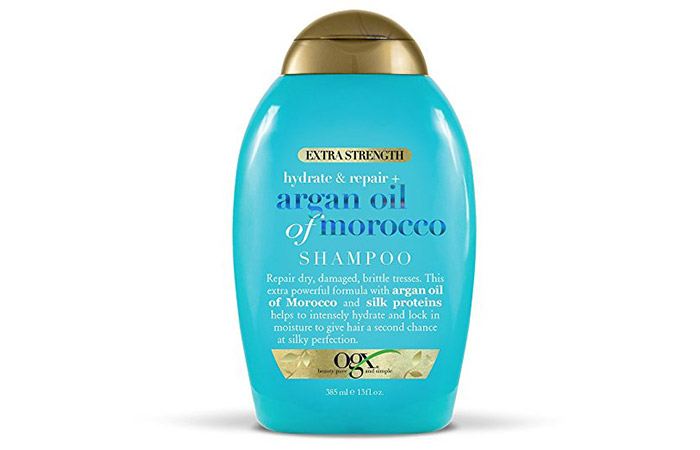 4. OGX Hydrate & Repair Argan Oil Of Morocco Extra Strength Shampoo