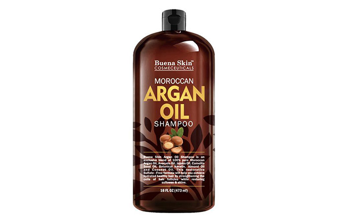 10. Buena Skin Moroccan Argan Oil Shampoo