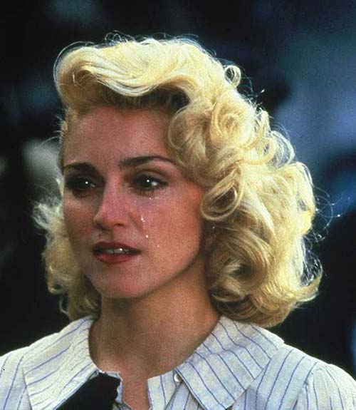 Classic Madonna One Side Hair