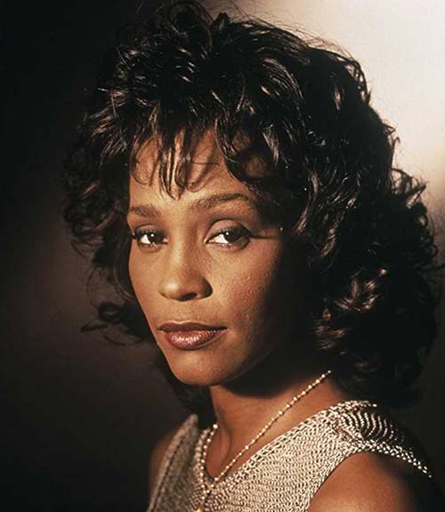Whitney Houston Hair