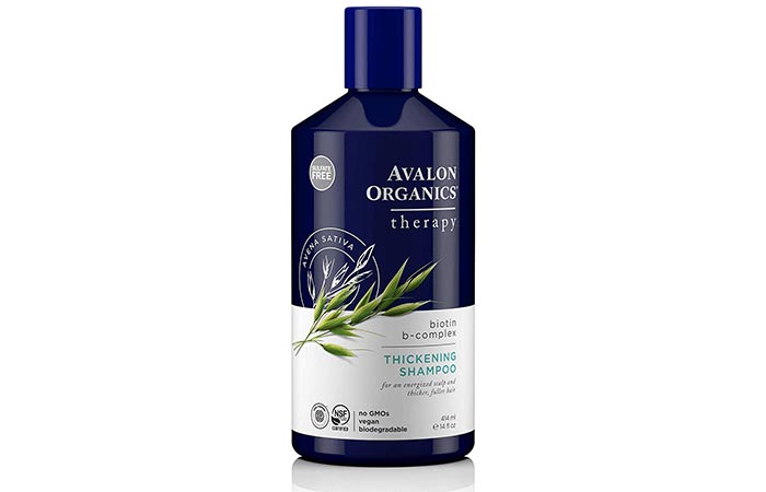 Avalon Organics Biotin B-Complex Thickening Shampoo