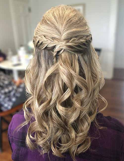 Braided Pouf Half ‘Do