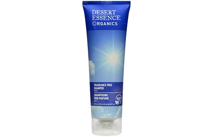 Desert Essence Organics Fragrance-Free Shampoo