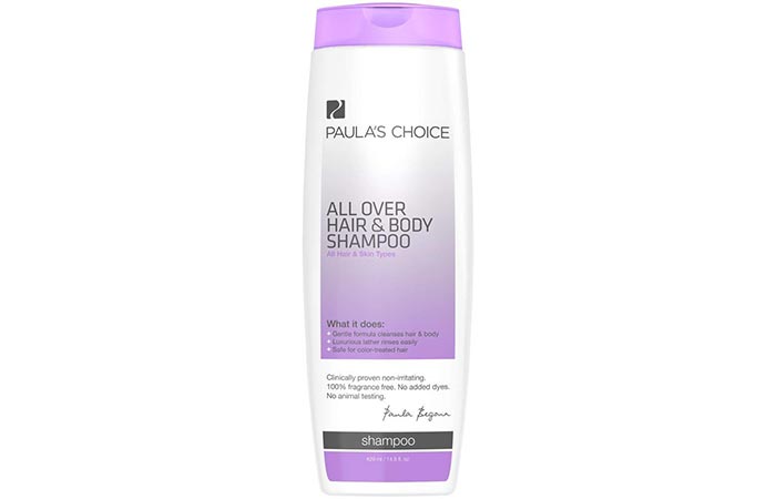 Paula’s Choice All Over Hair & Body Shampoo