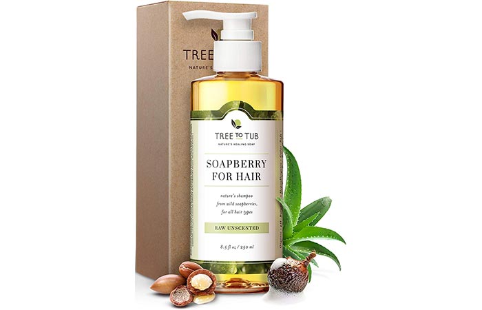 Tree To Tub Raw Unscented Soapberry For Hair
