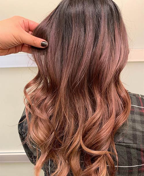 Rose Brown Color Melt