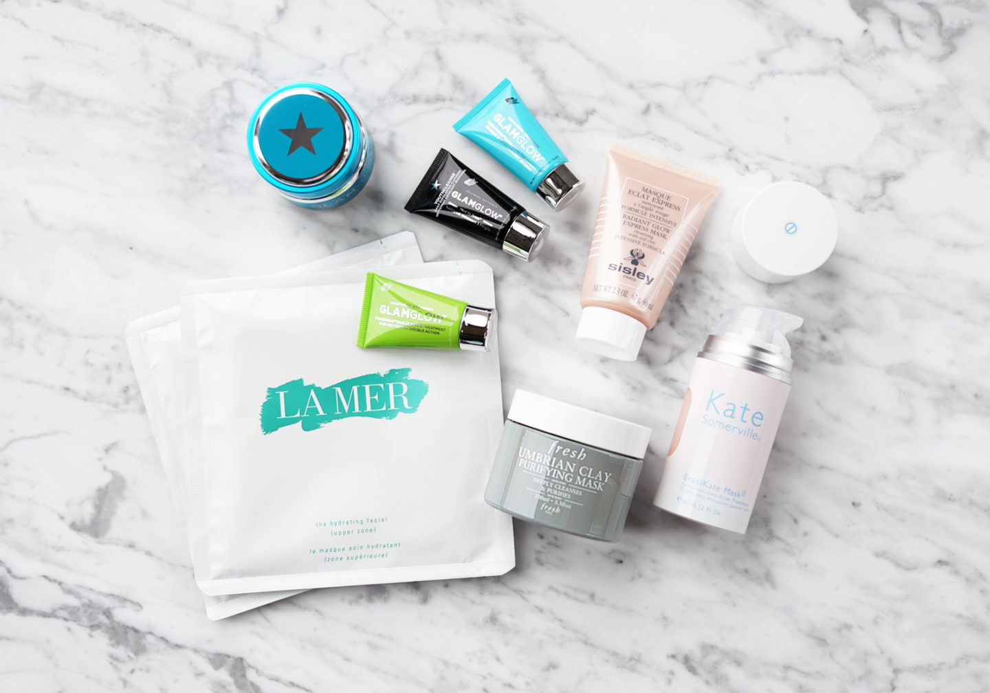 Favorite Face Masks from La Mer Glamglow Sisley and Kate Somerville