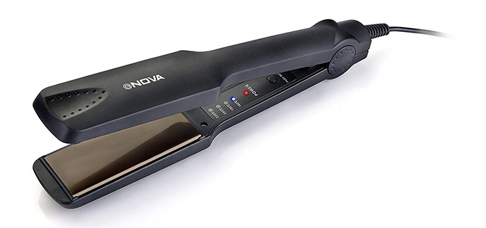 6. Nova NHS 860 Temperature Control Professional Hair Straightener